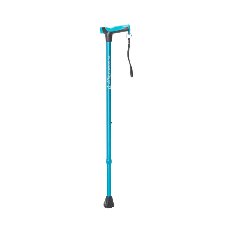 Airgo Comfort-plus Aluminum Cane, Derby Handle - BeHope