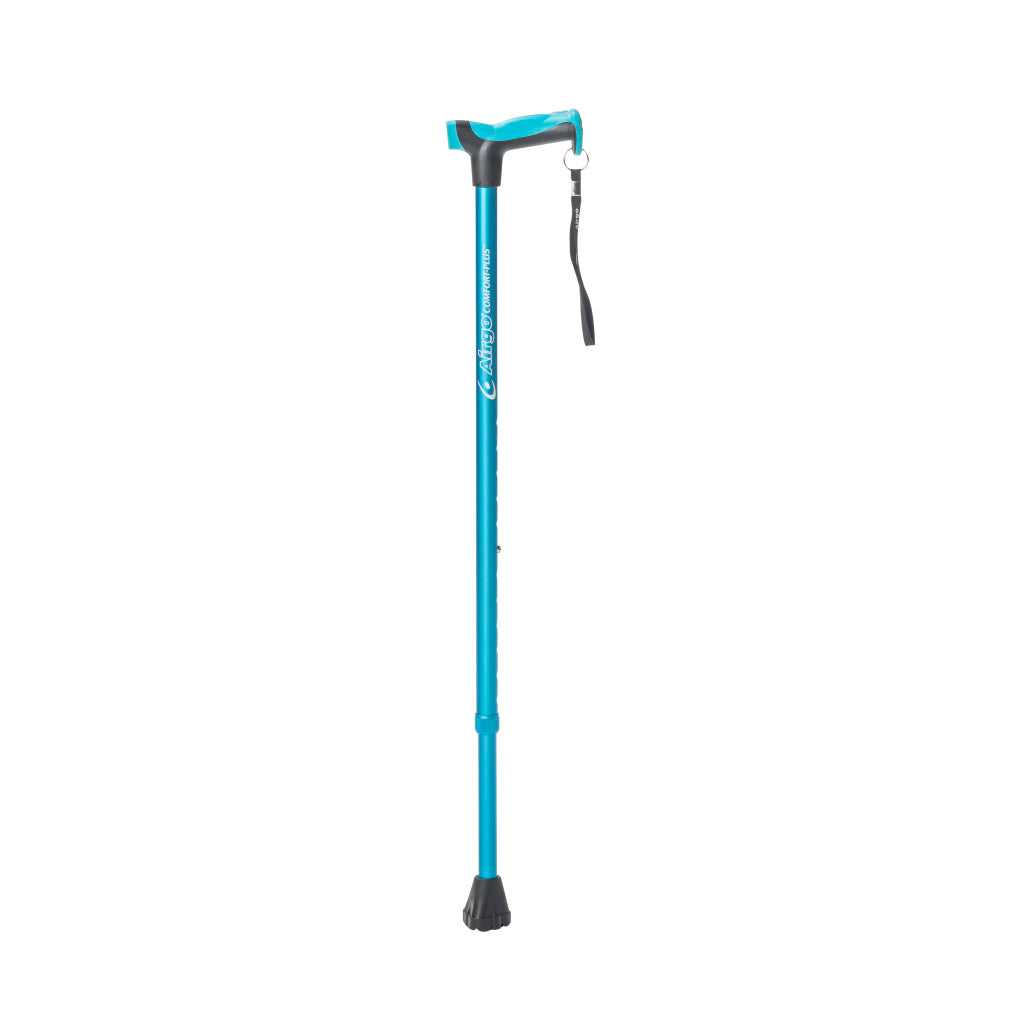 Airgo Comfort-plus Aluminum Cane, Derby Handle - BeHope