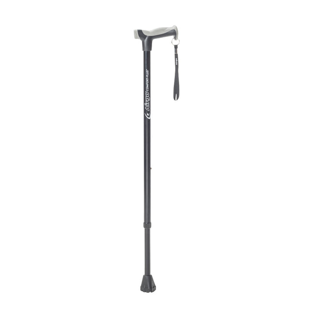 Airgo Comfort-plus Aluminum Cane, Derby Handle - BeHope