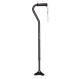 Airgo Comfort-plus Cane With Miniquad Ultra-stable Tip - BeHope