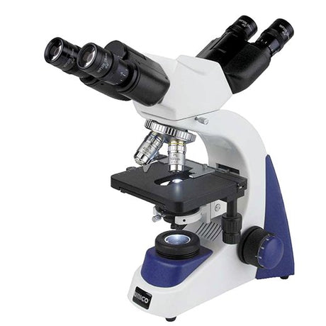 G380 Series Teaching Microscope Dual Binocular Head Mechanical Stage - BeHope