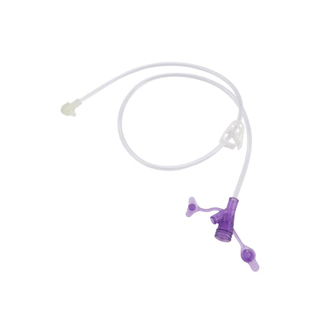 Mini One® Right Angle Enteral Feeding Connector with Y-port Adapter - BeHope