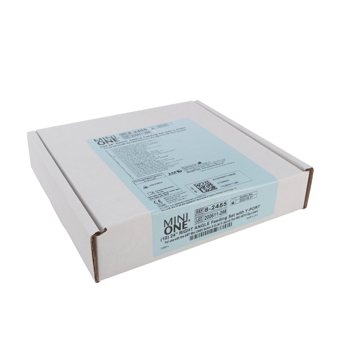 Mini One® Right Angle Enteral Feeding Connector with Y-port Adapter - BeHope