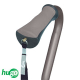 Hugo Ergonomic Offset Handle Cane With Quadpod Cane Tip - BeHope