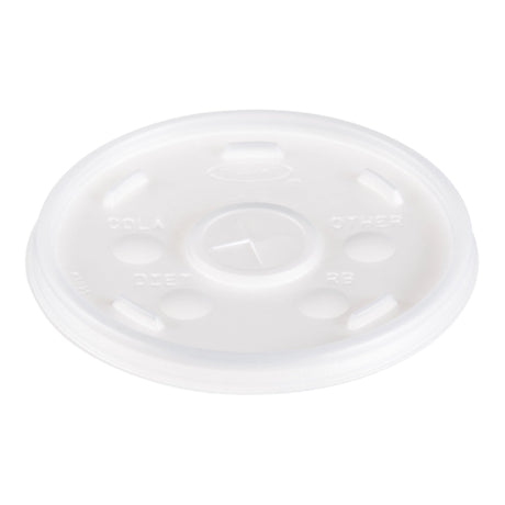 Drinking Cup Lid Dart® For 16 and 20 oz. Foam Cups Translucent Plastic Disposable - BeHope