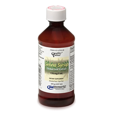 Laxative Senna® Natural Flavor Syrup Gentle Digestive Support - BeHope