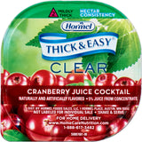 Thickened Beverage Thick & Easy® 4 oz. Portion Cup Cranberry Juice Cocktail Flavor Liquid IDDSI Level 2 Mildly Thick - BeHope