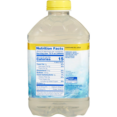 Thickened Water Thick & Easy® Hydrolyte® Lemon Flavor for Dysphagia - BeHope