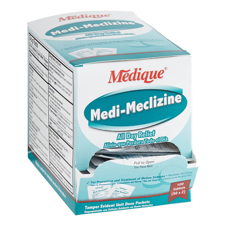 Nausea Relief Medi-meclizine Motion Sickness Tablets - BeHope