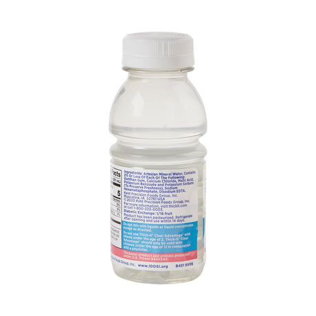 Thickened Water Thick-it® Clear Advantage® Unflavored for Swallowing Disorders - BeHope