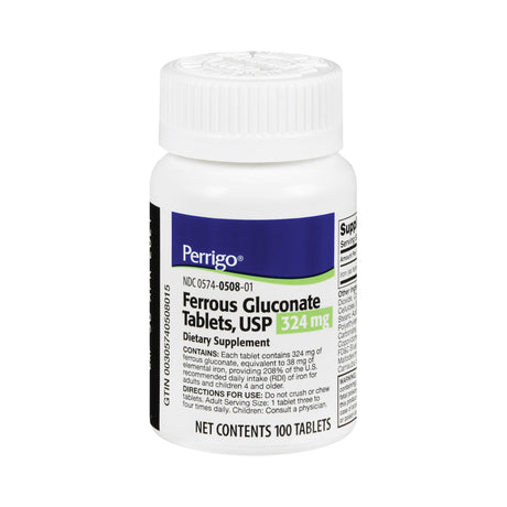 Perrigo Iron Mineral Supplement for Healthy Energy Levels - BeHope