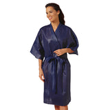 Patient Robe Tech Styles® Large / X-Large Dark Blue Disposable - BeHope
