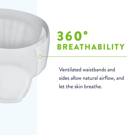 Unisex Adult Incontinence Brief Prevail® Bariatric Bariatric Size C Disposable Heavy Absorbency - BeHope