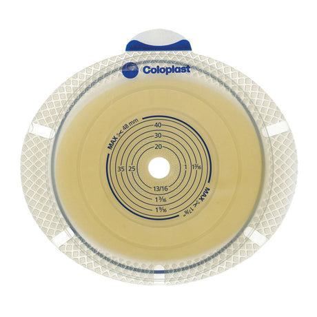 Ostomy Barrier SenSura® Flex Xpro Trim to Fit, Standard Wear Double Layer Adhesive 35 mm Flange Green Code System 3/8 to 1-5/16 Inch Opening - BeHope