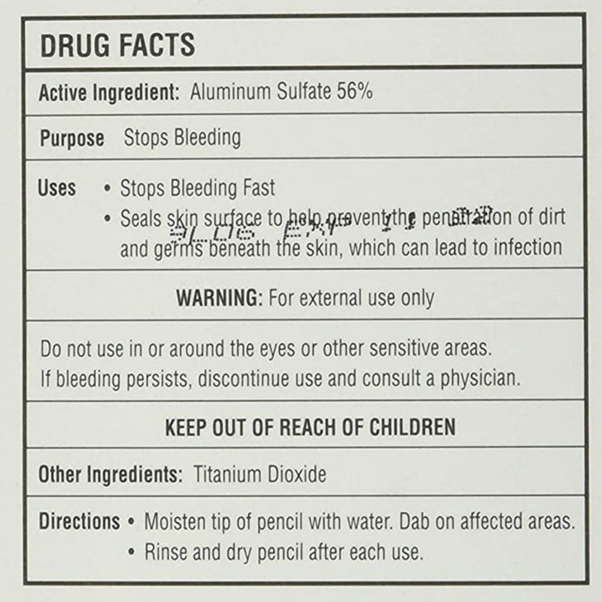 Styptic Pencil Clubman 0.33 oz. - BeHope