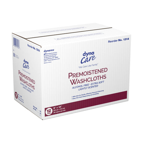 Personal Cleansing Wipes Dynacare with Lanolin and Aloe Vera - BeHope