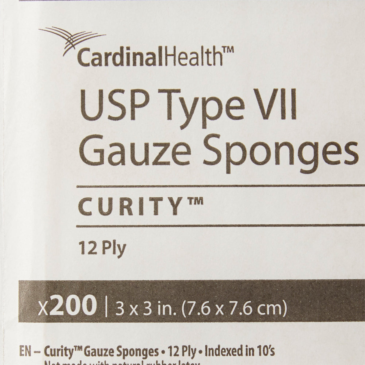 Gauze Sponge Curity™ 3 X 3 Inch 12-Ply NonSterile 200 per Pack - BeHope