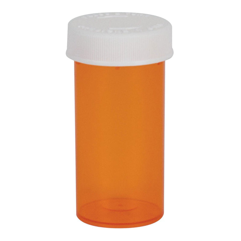 Prescription Vial Ezydose® Push Turn Child-Resistant Bi-Lingual Cap - BeHope