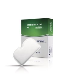 Gelling Fiber Wound Dressing Cutimed Sorbion Sachet XL 10 X 18 Inch Rectangle Sterile