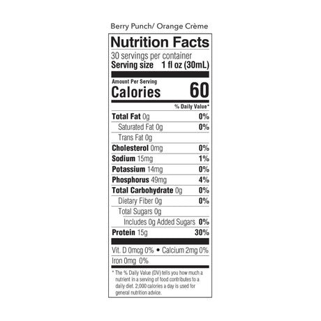 Prosource™ Nocarb Sugar Free Liquid Protein for Dialysis Patients - BeHope