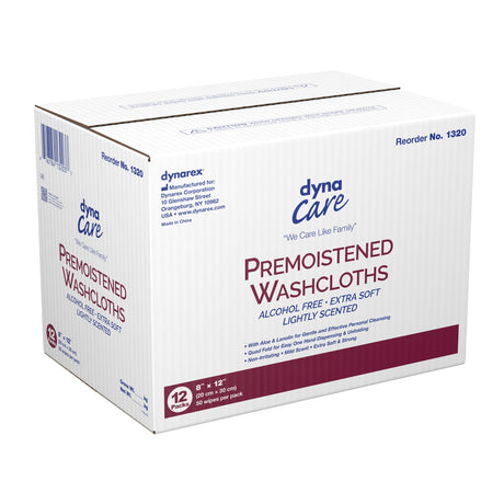 Personal Cleansing Wipe Dynacare Soft Scented Aloe Lanolin - BeHope