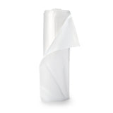 Trash Bag McKesson 45 gal. Clear LLDPE 1.15 mil 40 X 46 Inch Star Seal Bottom Coreless Roll