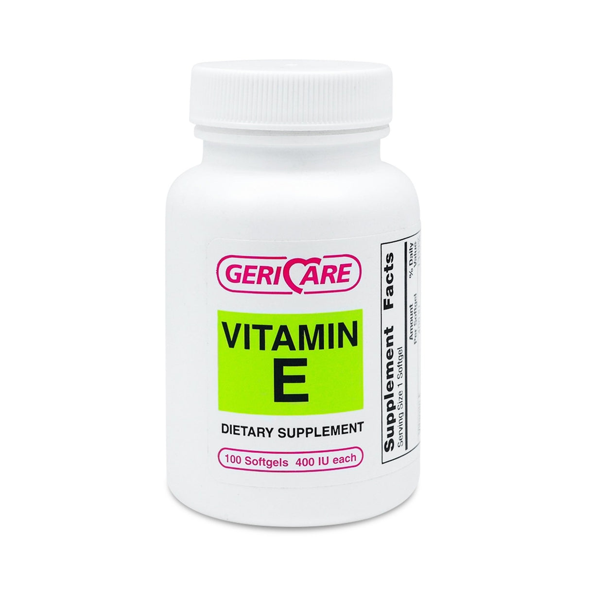 Geri-care® Vitamin E Dietary Supplement Softgels - BeHope