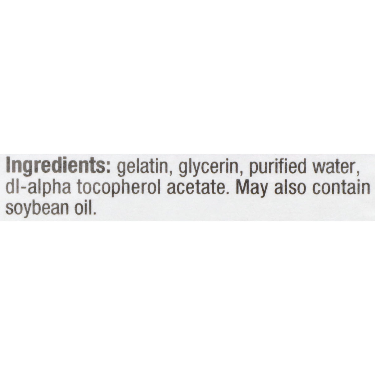 Geri-care® Vitamin E Dietary Supplement Softgels - BeHope