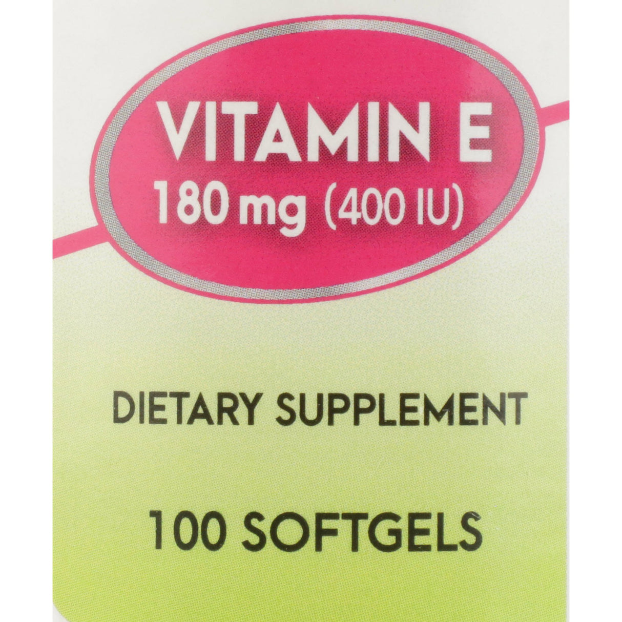 Geri-care® Vitamin E Dietary Supplement Softgels - BeHope