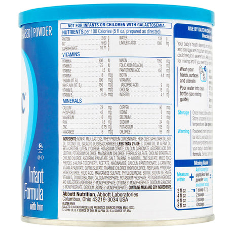 Infant Formula Similac® Advance® Iron Fortified Milk Based for Baby Development - BeHope