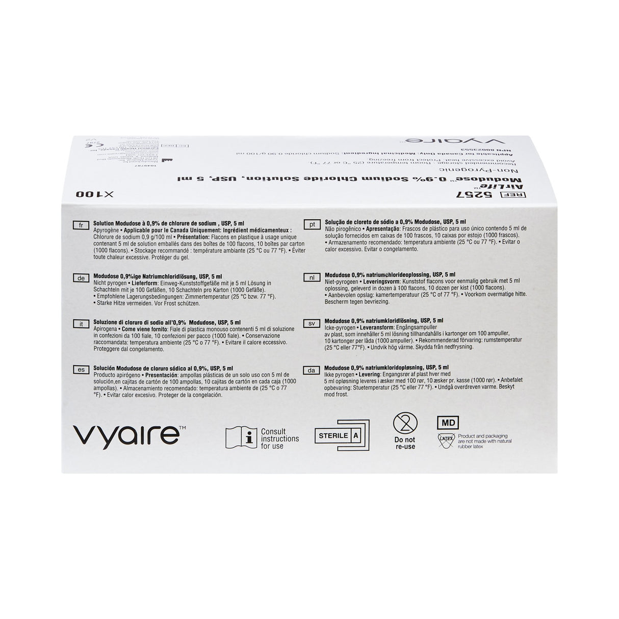 Airlife® Unit Dose Sodium Chloride Solution for IV Therapy - BeHope