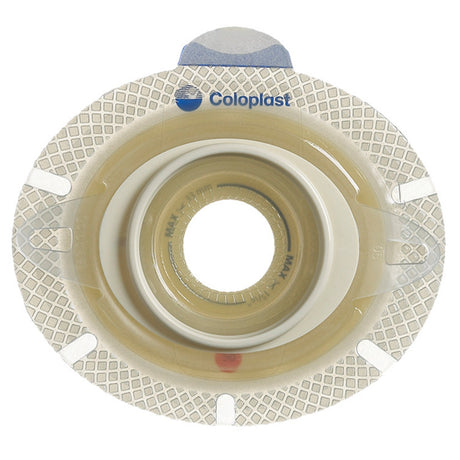 Ostomy Barrier SenSura® Click Xpro Trim to Fit, Extended Wear Double Layer Adhesive 60 mm Flange Blue Code System 3/8 to 2-1/4 Inch Opening - BeHope