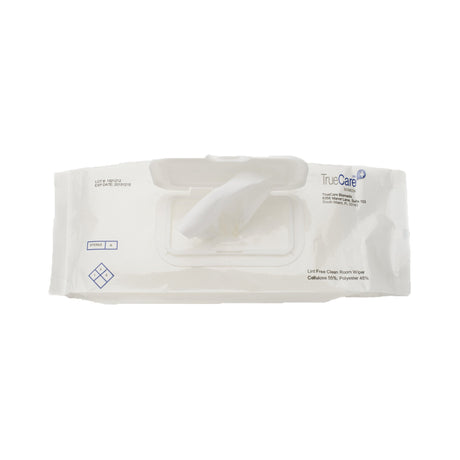 Surface Disinfectant Cleaner TrueCare® Premoistened Cleanroom Manual Pull Wipe 30 Count Soft Pack Alcohol Scent Sterile - BeHope
