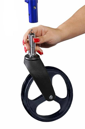 Roue avant uniquement - 3 trous 8 pour déambulateur D-Lite