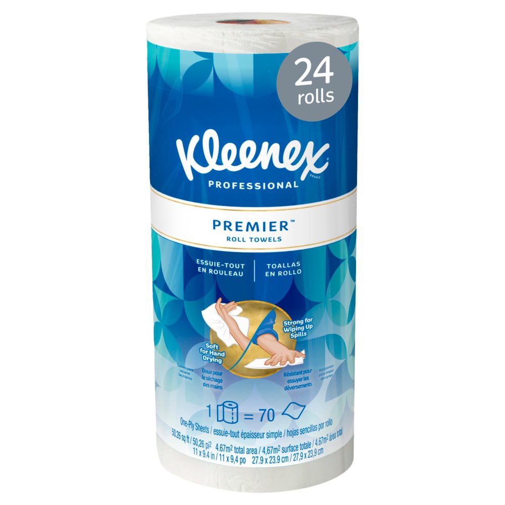 Kitchen Paper Towel Kleenex® Premiere® Perforated Roll 9.4 X 11 Inch - BeHope