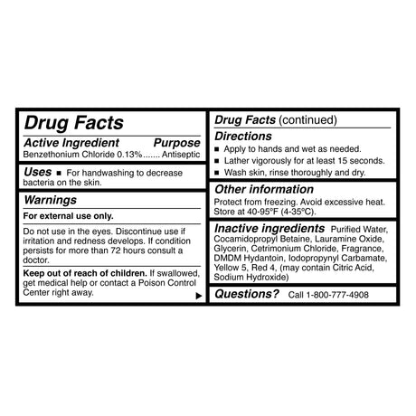 Antibacterial Soap McKesson Foaming 8.5 oz. Pump Bottle Clean Scent - BeHope