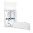 Cleanroom Wet Mop Pad Contec® Klean Max™ Sealed Edge Medium White Microfiber / Polyester Disposable - BeHope