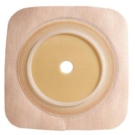 Ostomy Barrier Sur-Fit Natura® Durahesive® Trim to Fit, Extended Wear Adhesive Tape Borders 38 mm Flange Sur-Fit® Natura® System 4 X 4 Inch - BeHope