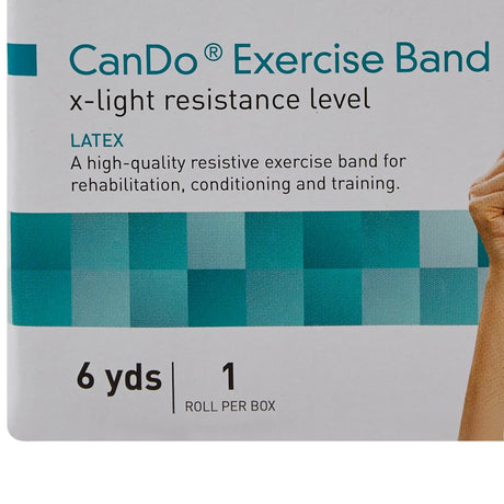 Exercise Resistance Band McKesson CanDo® Yellow 5 Inch X 6 Yard X-Light Resistance - BeHope
