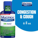Cold and Cough Relief Mucinex® Fast-Max™ DM Max 400 mg - 20 mg / 20 mL Strength Liquid 6 oz. - BeHope