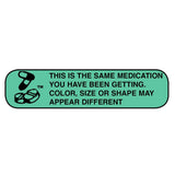 Pre-printed Auxiliary Label Apothecary Products® Same Medication Patient Safety - BeHope