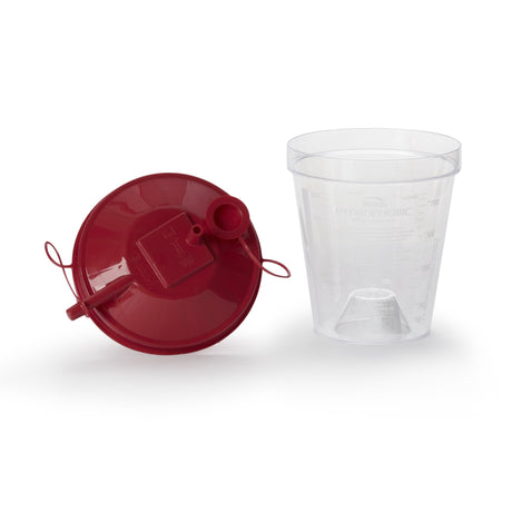 Rigid Suction Canister Hi-flow™ with Hydrophobic Pour Lid and Filter - BeHope