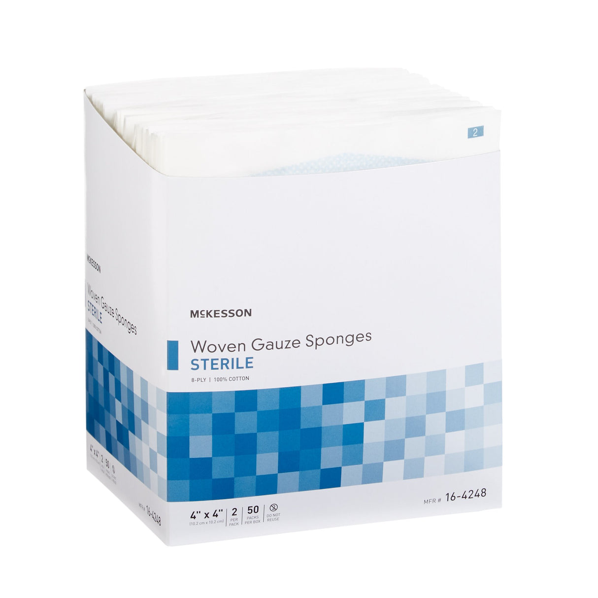 Gauze Sponge Mckesson Sterile for Wound Dressing and Cleaning - BeHope
