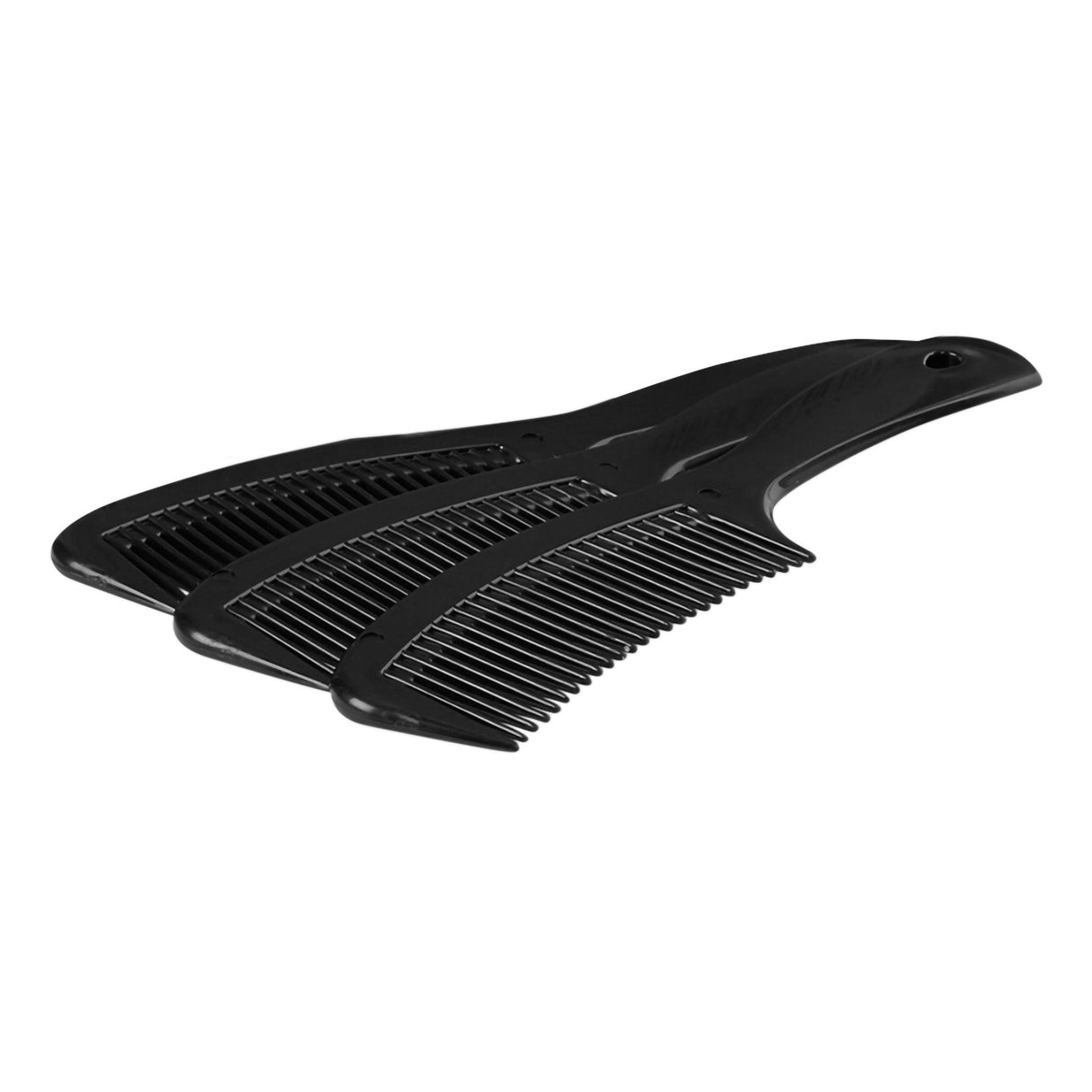 Handle Comb McKesson 8.5 Inch Black Polypropylene - BeHope