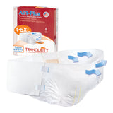 Incontinence Brief Tranquility® AIR-Plus™ Bariatric Adult 4 to 5X-Large Unisex Disposable Heavy Absorbency - BeHope