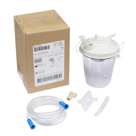 Suction Canister Kit 800 mL Float Valve Shut-Off Lid - BeHope