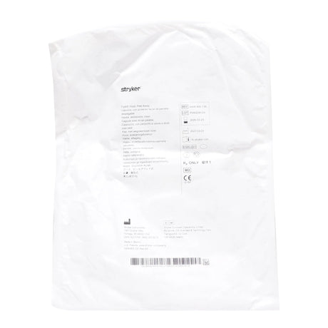 Surgical Head Covering with Shield Flyte™ Steri-Shield® Peel-Away One Size Fits Most White Pull On Closure - BeHope