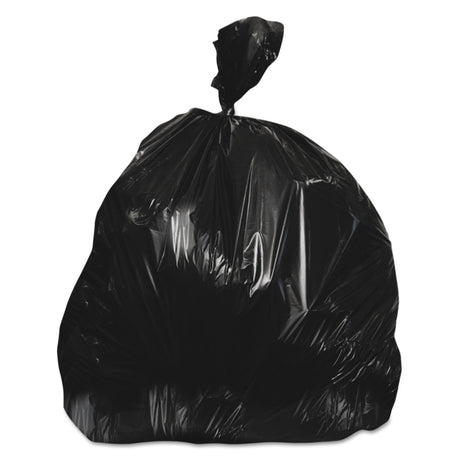 Trash Bag Heritage™ 56 gal. 22 Mic. 43 X 48 Inch Black Heavy Duty Star Seal Bottom Coreless Roll - BeHope