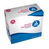 Impregnated Swabstick Dynarex® 70% Strength Isopropyl Alcohol Individual Packet NonSterile - BeHope