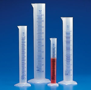 Polypropylene Graduated Cylinder with Tapered Pour Spout - BeHope